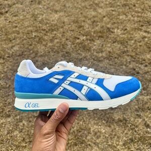 ASICS GT II Blue White & Cream Sneaker